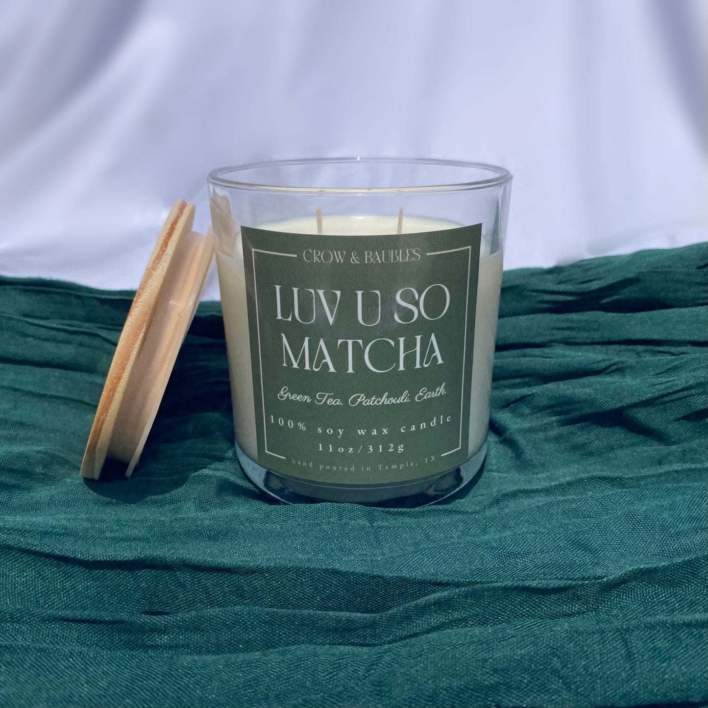 Luv u so Matcha - Soy Wax Candle