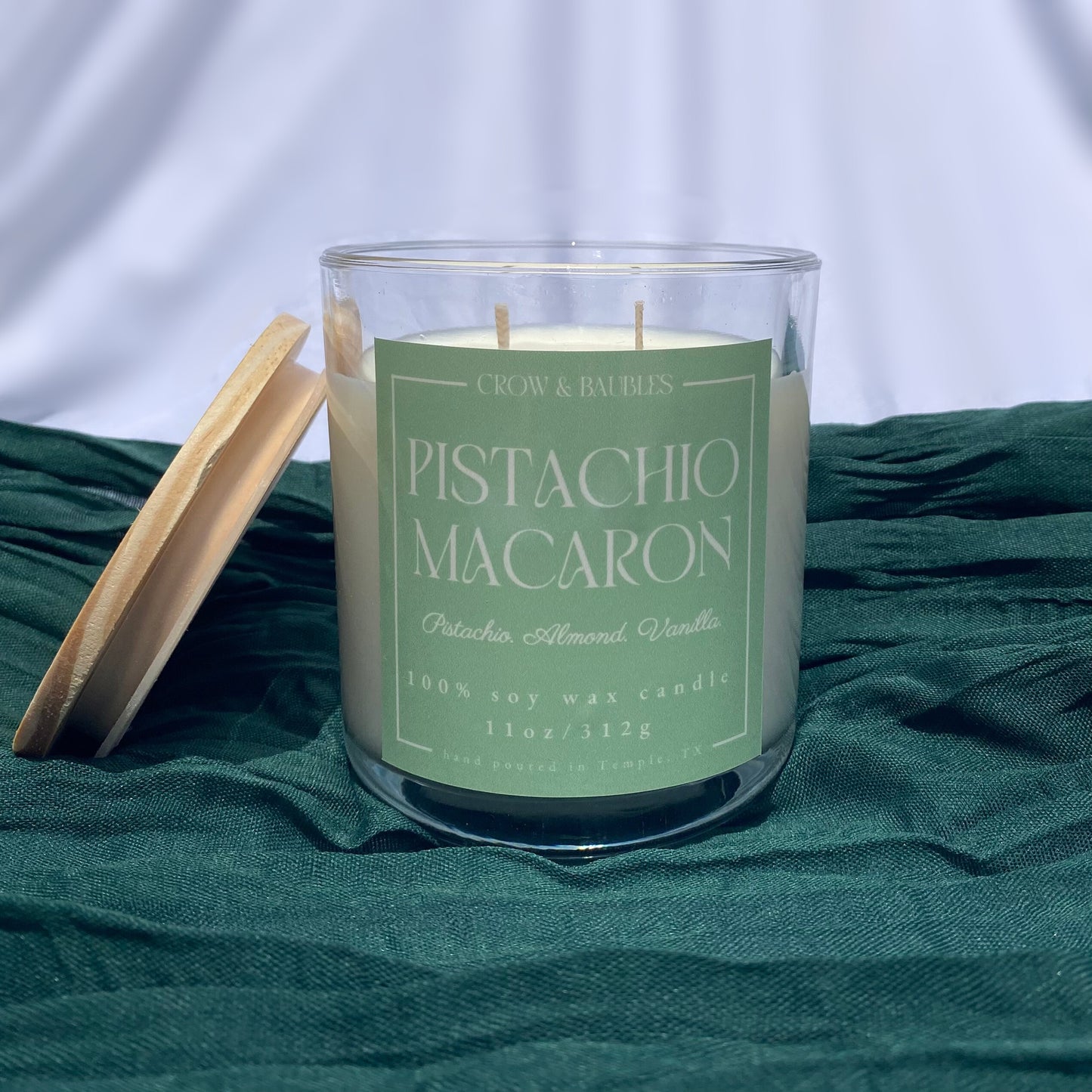 Pistachio Macaron - Soy Wax Candle