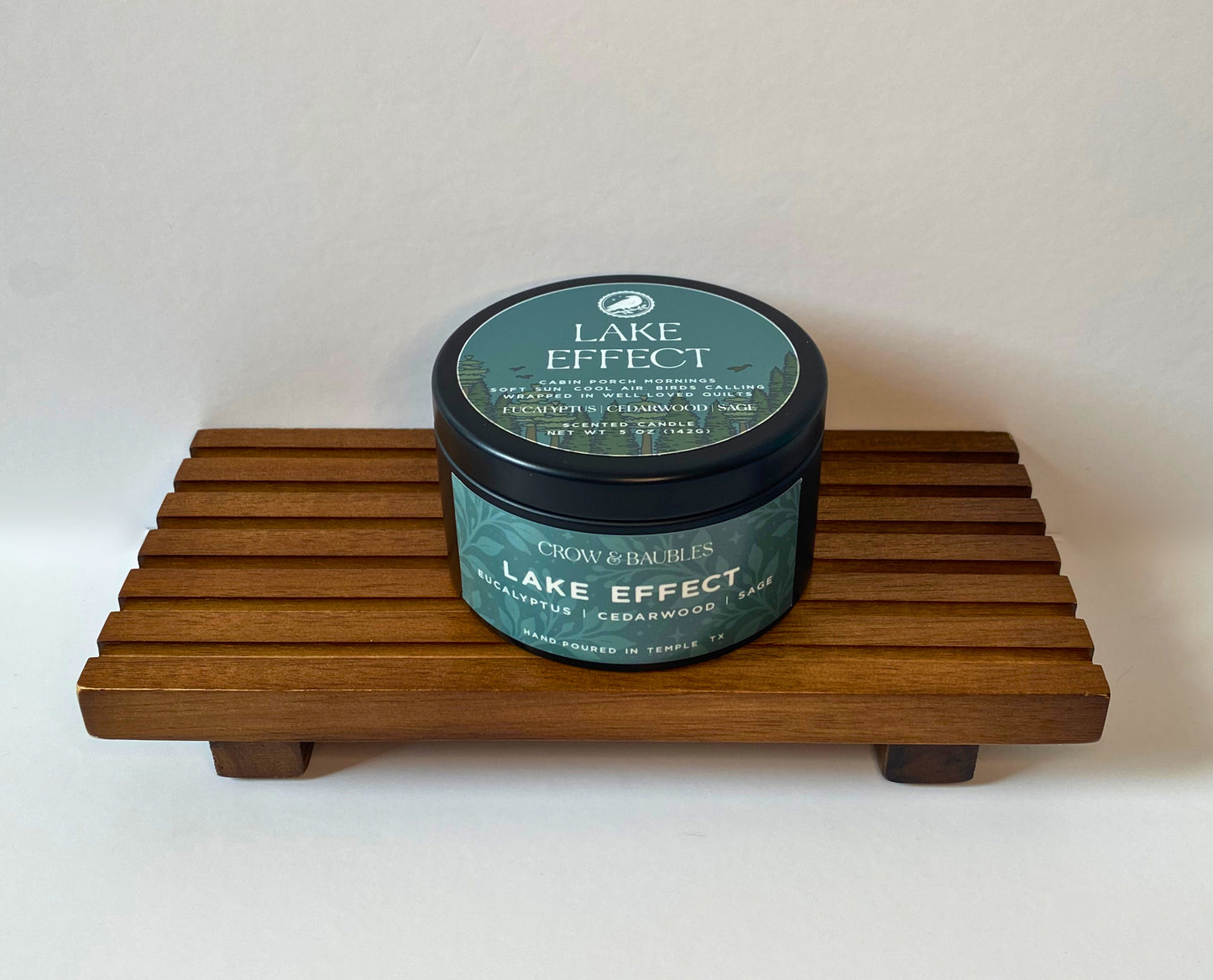 Lake Effect - 5oz candle tin