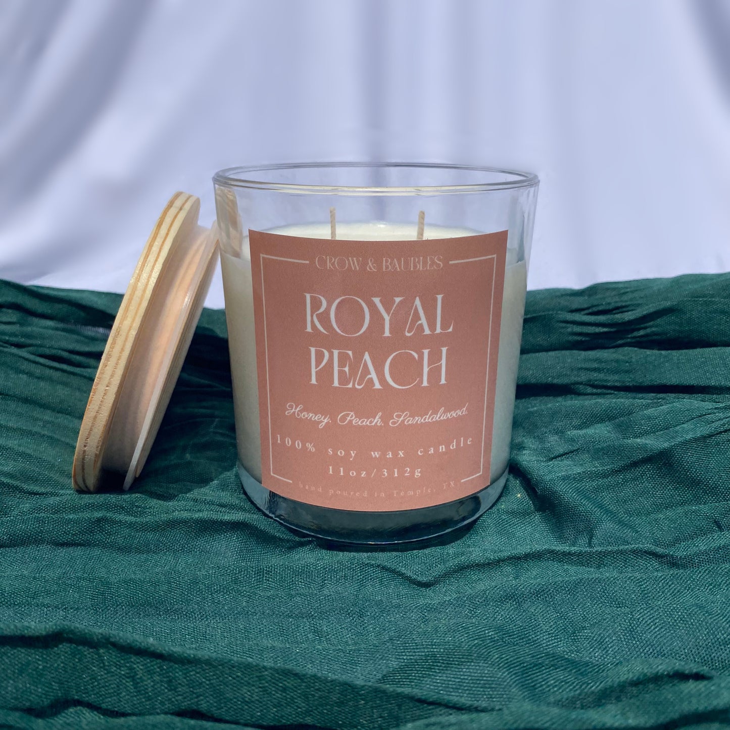 Royal Peach - Soy Wax Candle