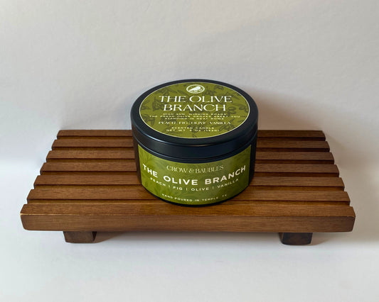 The Olive Branch - 5oz candle tin