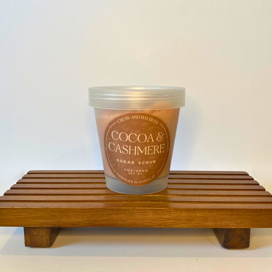 200g Cocoa & Cashmere Sugar Scrub