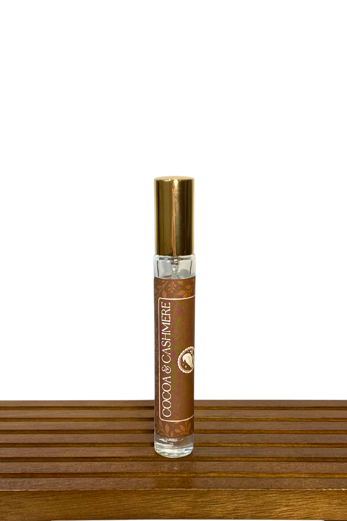 Cocoa & Cashmere perfume in a 10mL spray bottle